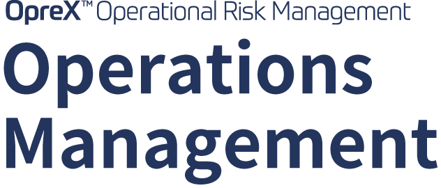 OpreX Operational Risk Management Management Operations Management